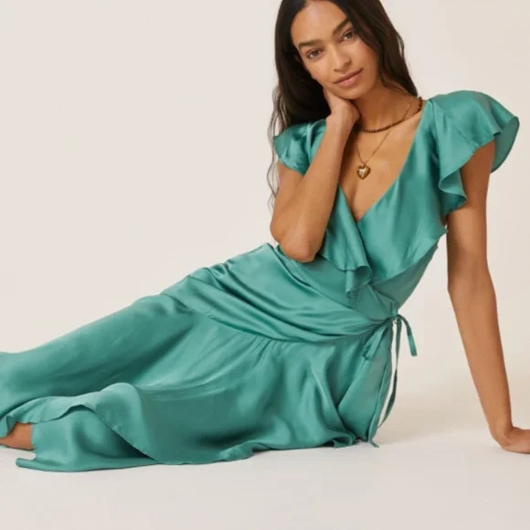 maxi dress lilac IRIS MAXI DRESS